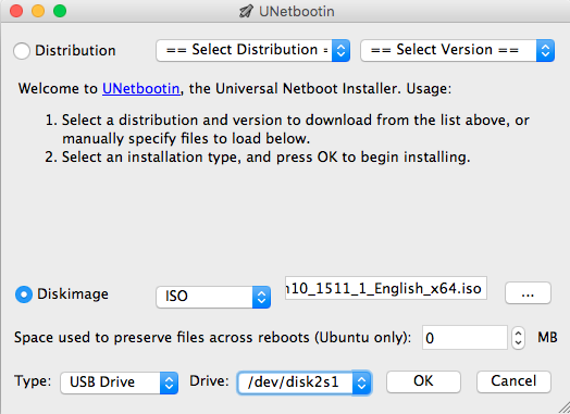 Create bootable usb windows 10 on mac terminal
